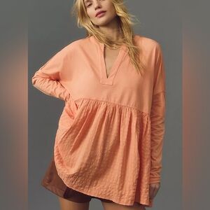 Pilcro Long Sleeve Baby Doll Top Women’s Medium